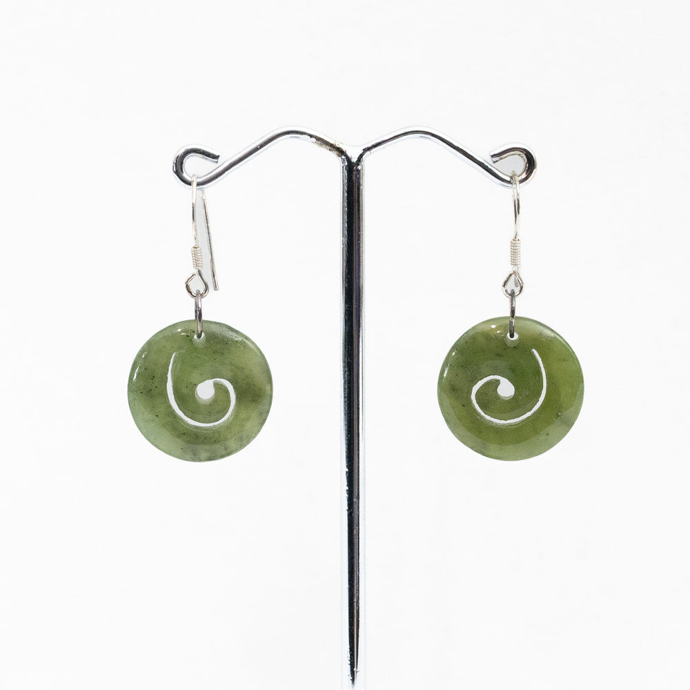 Nephrite Jade Earrings