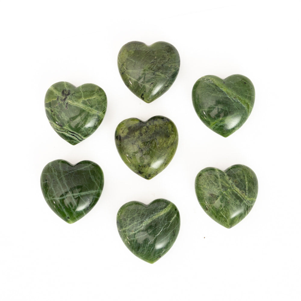 Nephrite Jade Heart