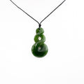 Nephrite Jade Pendant- Twist