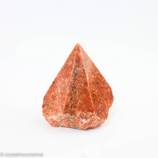 Orchid Calcite Part Polished Point