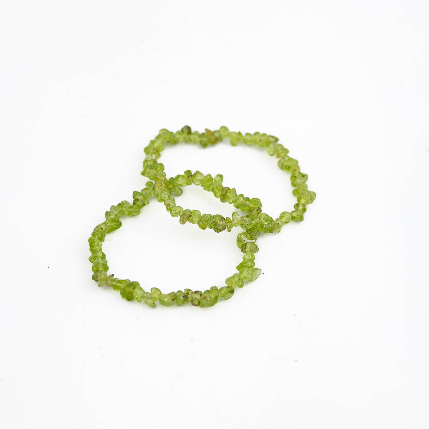 Peridot Chip Bracelet