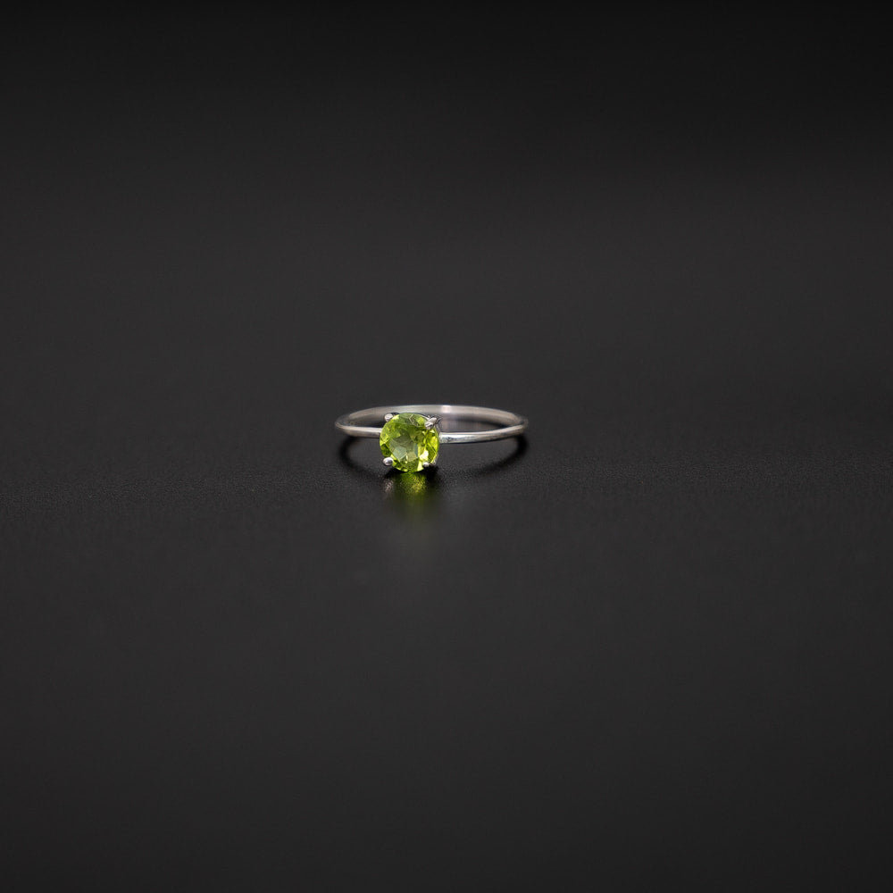 Peridot Ring- Silver