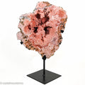 Pink Amethyst on stand