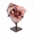 Pink Amethyst Freeform On Stand