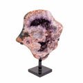 Pink Amethyst Freeform On Stand