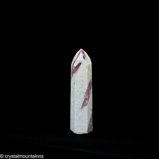 Pink Tourmaline & Albite Point