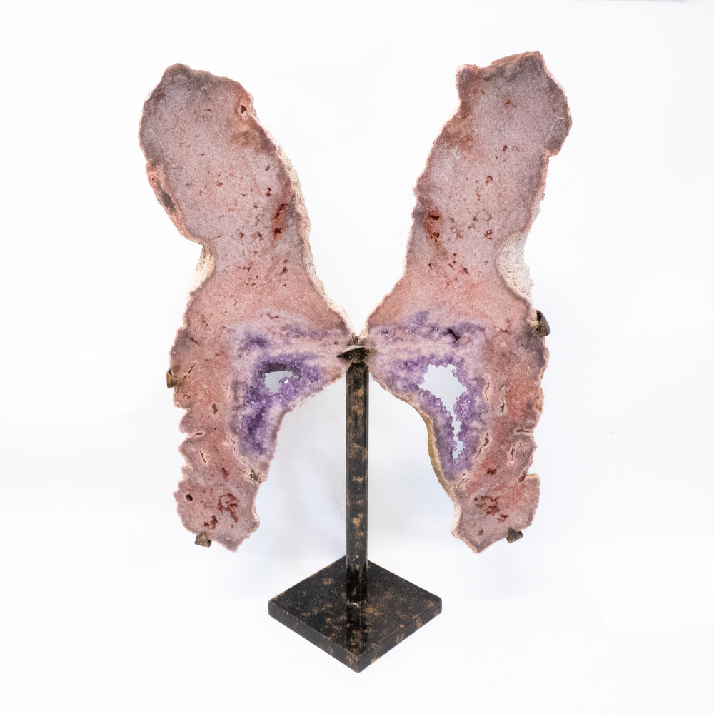 Pink Amethyst Wings- Large