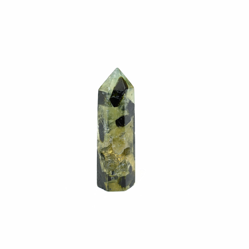 Prehnite Polished Point