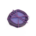 Agate Slice Coaster Set- Purple