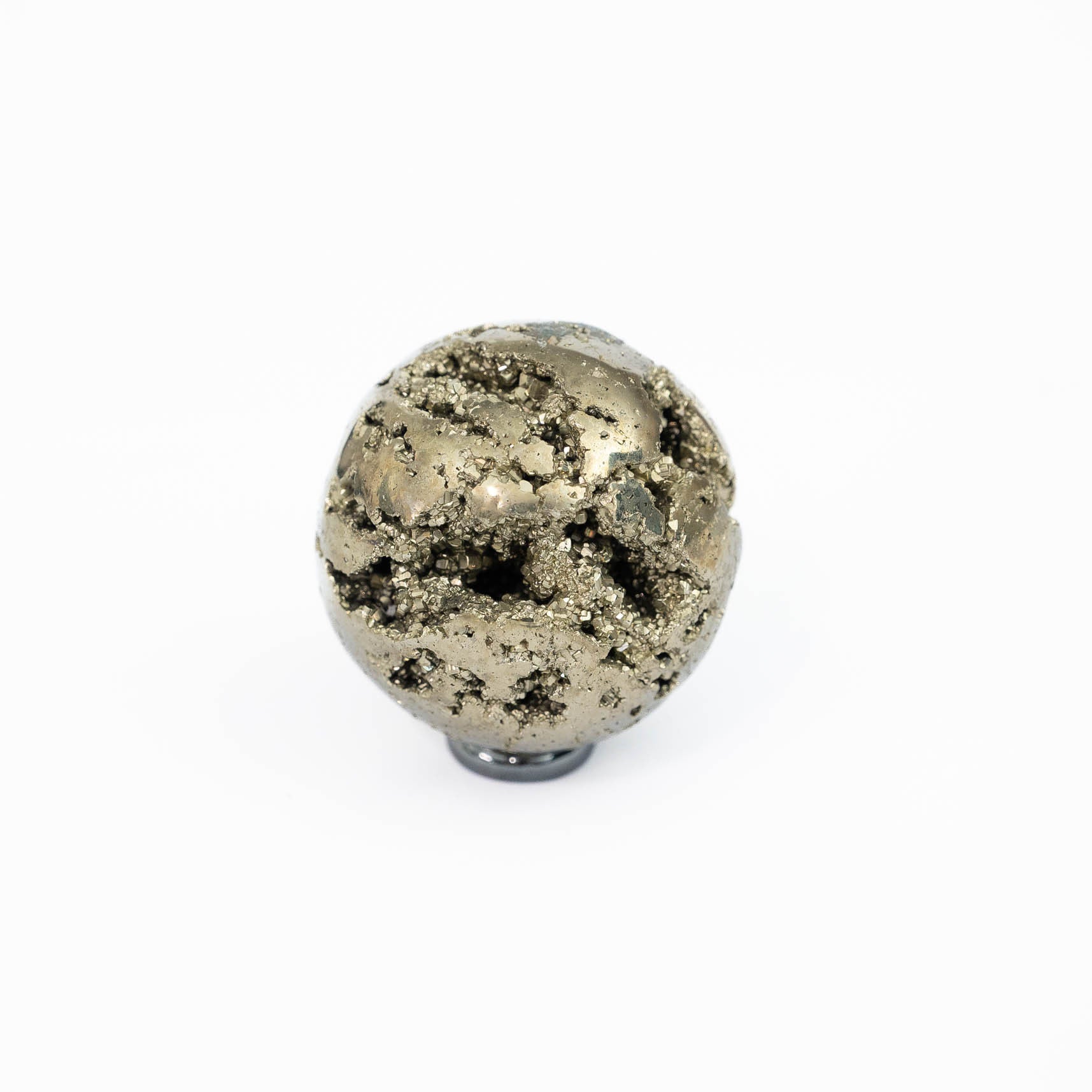 Pyrite Druze Sphere
