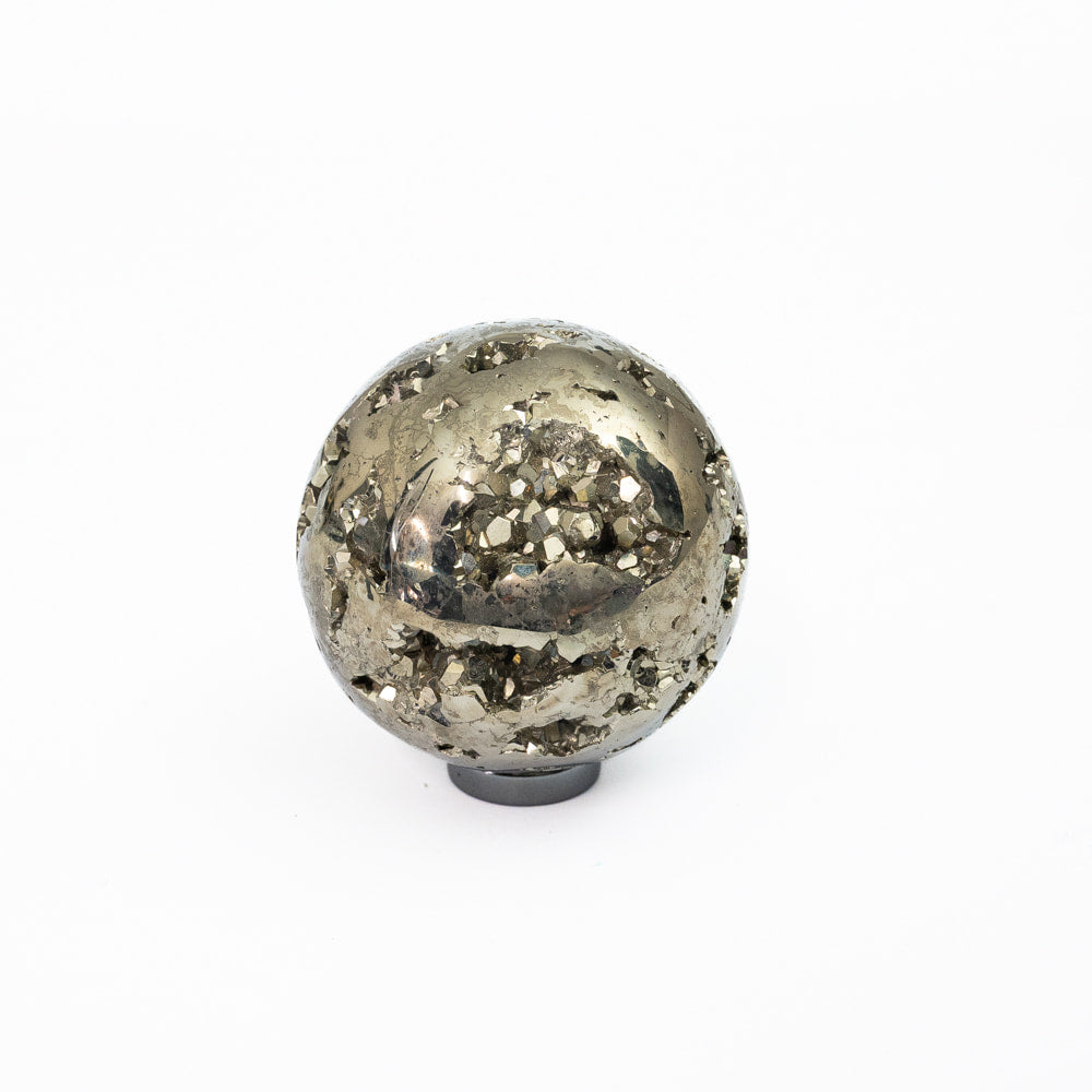 Pyrite Druze Sphere