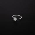 Rainbow Moonstone Ring- Silver