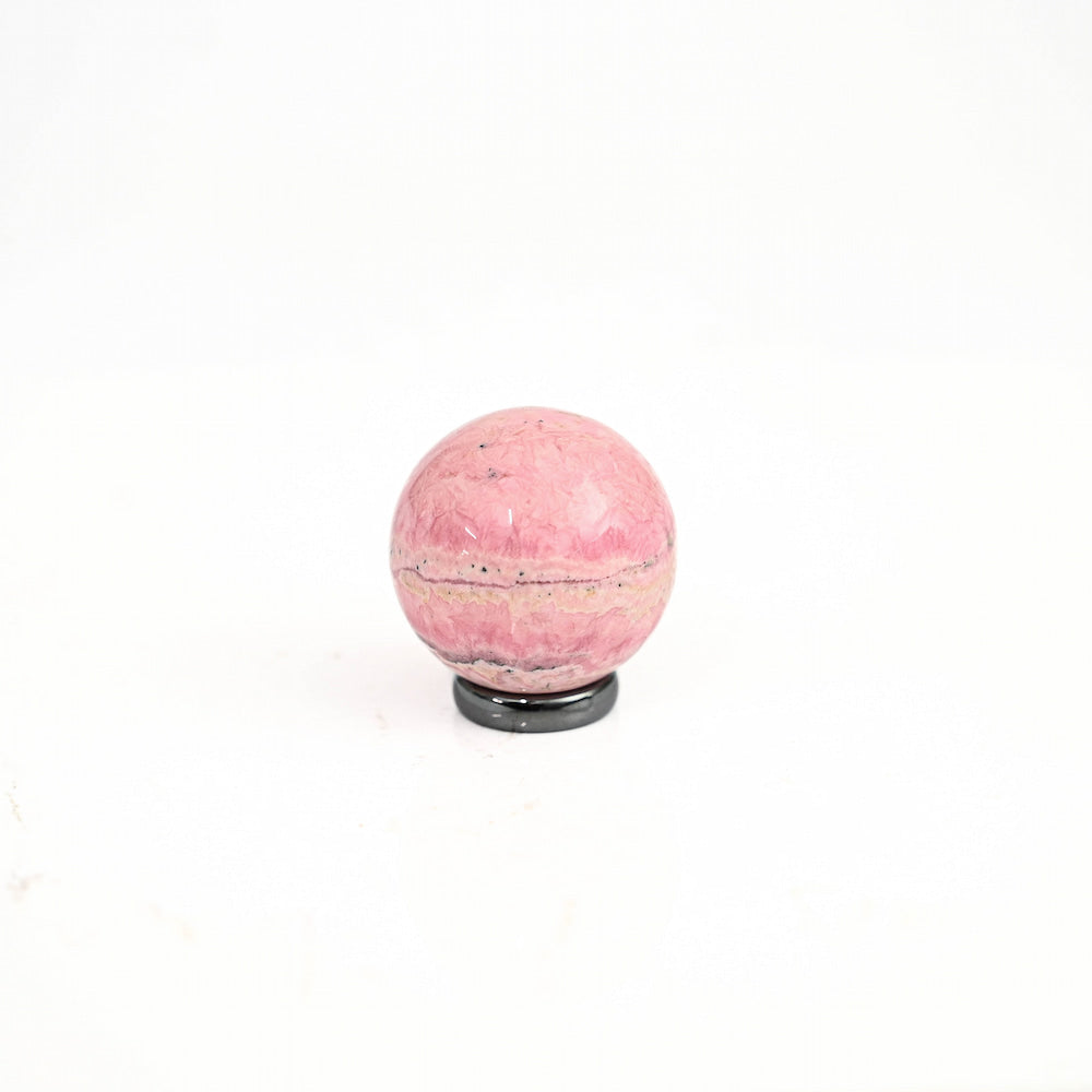 Rhodochrosite Sphere