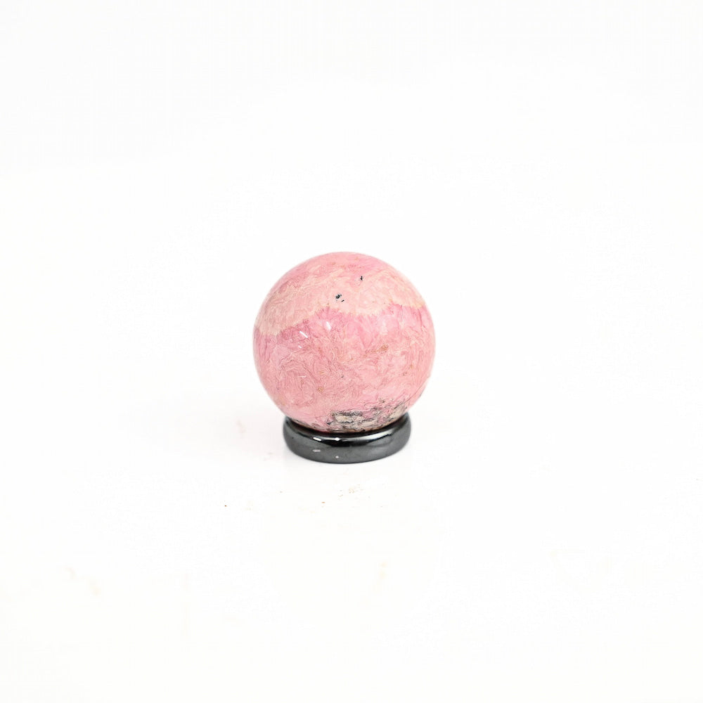 Rhodochrosite Sphere