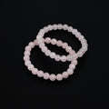 Rose Quartz Bead Bracelet
