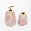 Rose Quartz Soap Dispenser & Diffuser Set