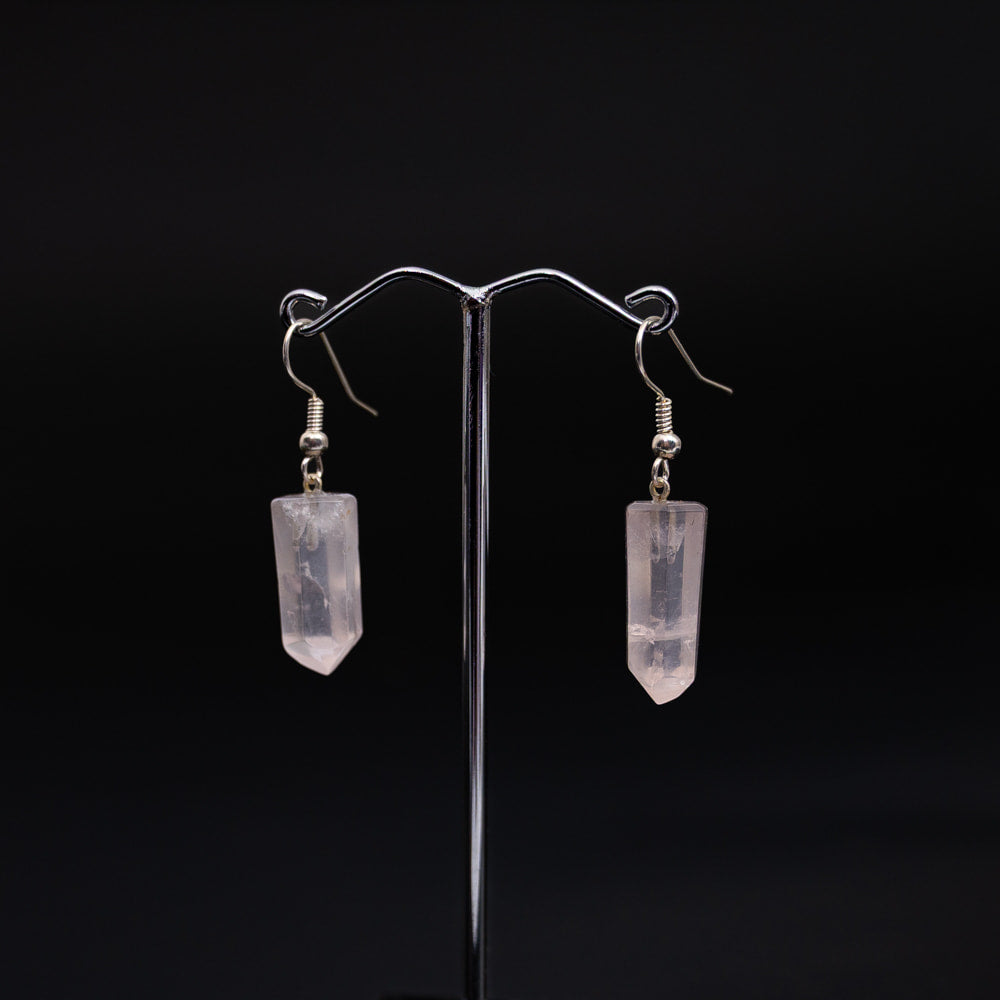 Rose Quartz Earrings