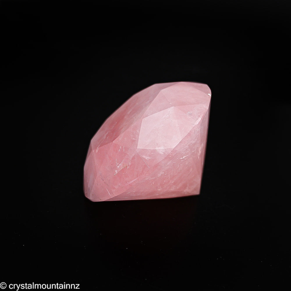 Rose Quartz Diamond Shape- Large