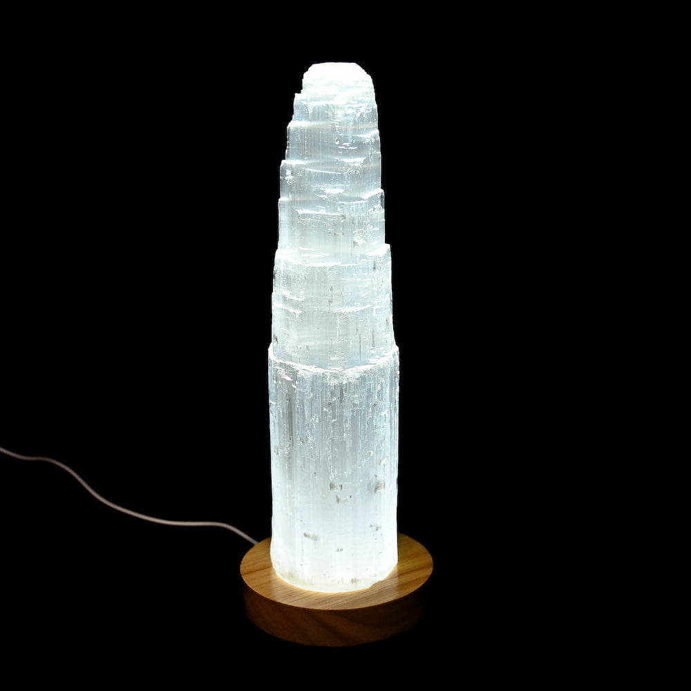 Selenite Lamp- LED Base
