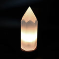 Selenite Point Lamp