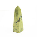 Serpentine with Pyrite Point