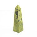Serpentine with Pyrite Point