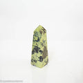 Serpentine with Pyrite Polished Point