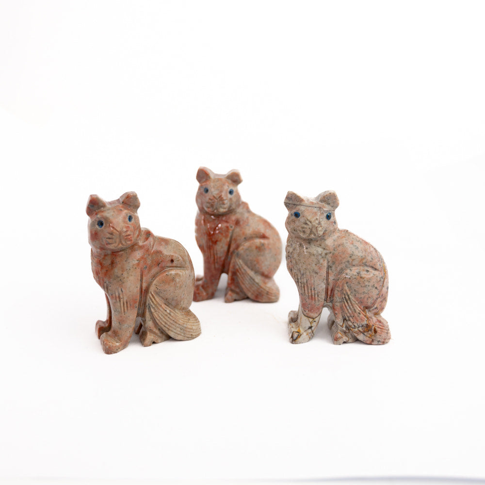 Soapstone Cat