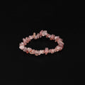 Strawberry Quartz Chip Bracelet