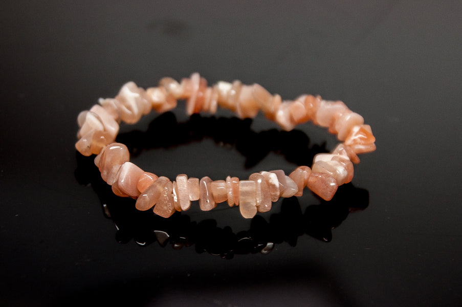 Sunstone Chip Bracelet