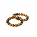 Tigers Eye Round Bead Bracelet