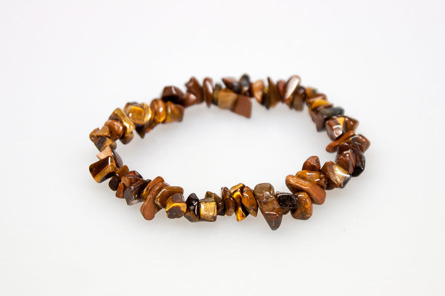 Tigers Eye Chip Bracelet