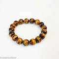 Tigers Eye Bead Bracelet Round