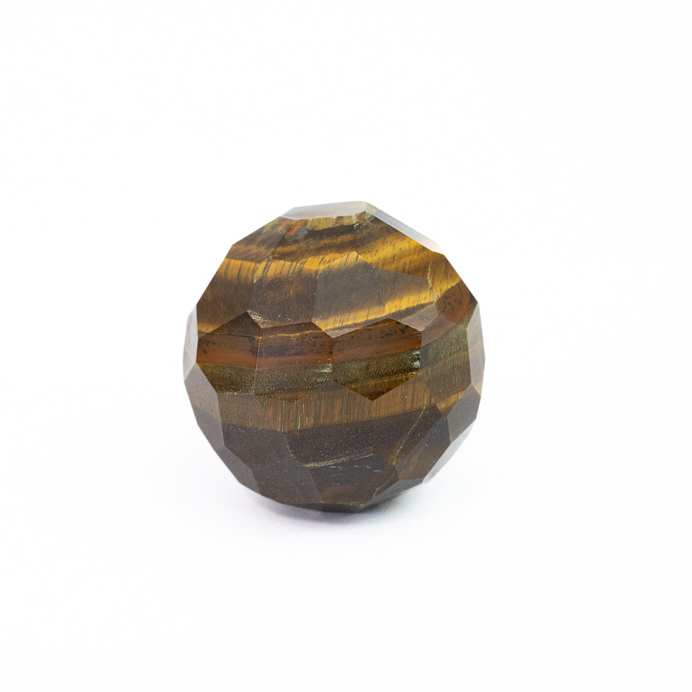 Tigers Eye Sphere - Faceted