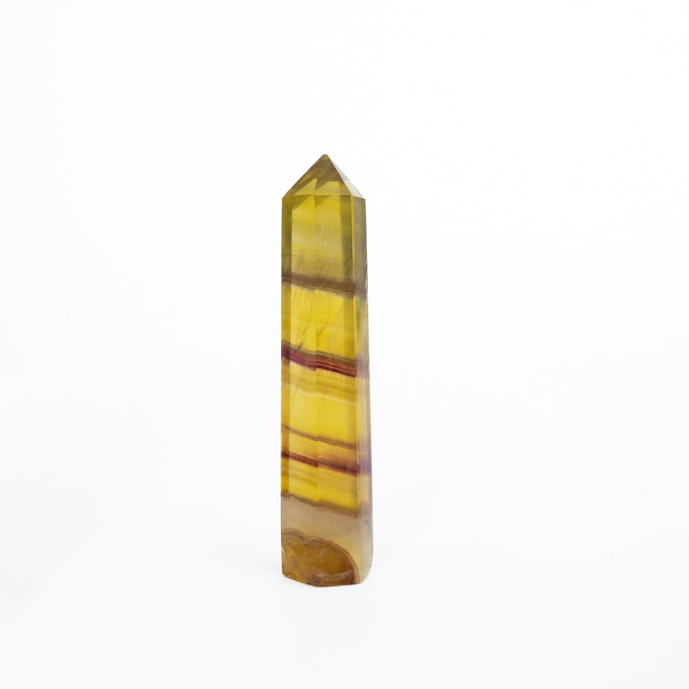 Golden Fluorite Point