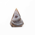 Agate Druze Point- Natural