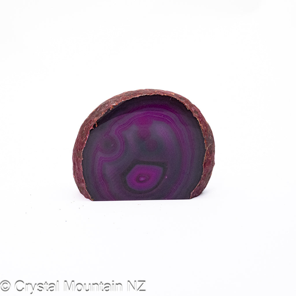 Agate Geode- Pink