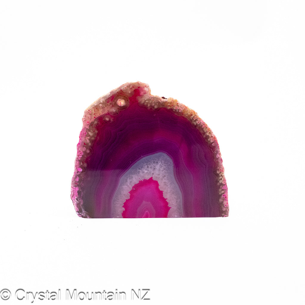 Agate Geode- Pink