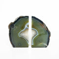 Agate Bookend - Green