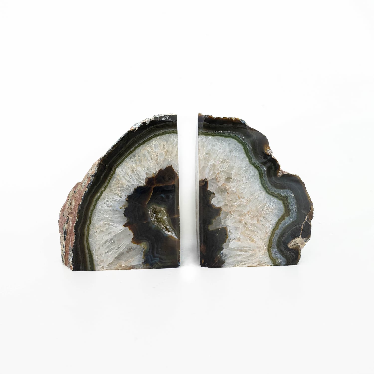 Agate Bookend