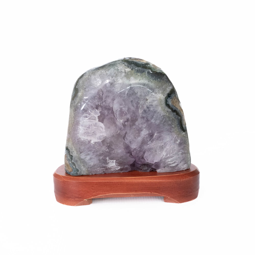 Amethyst Druze Lamp
