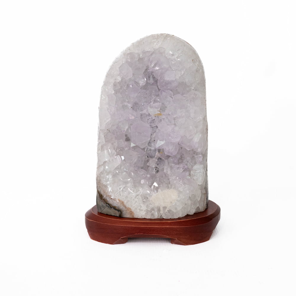 Amethyst Druze Lamp