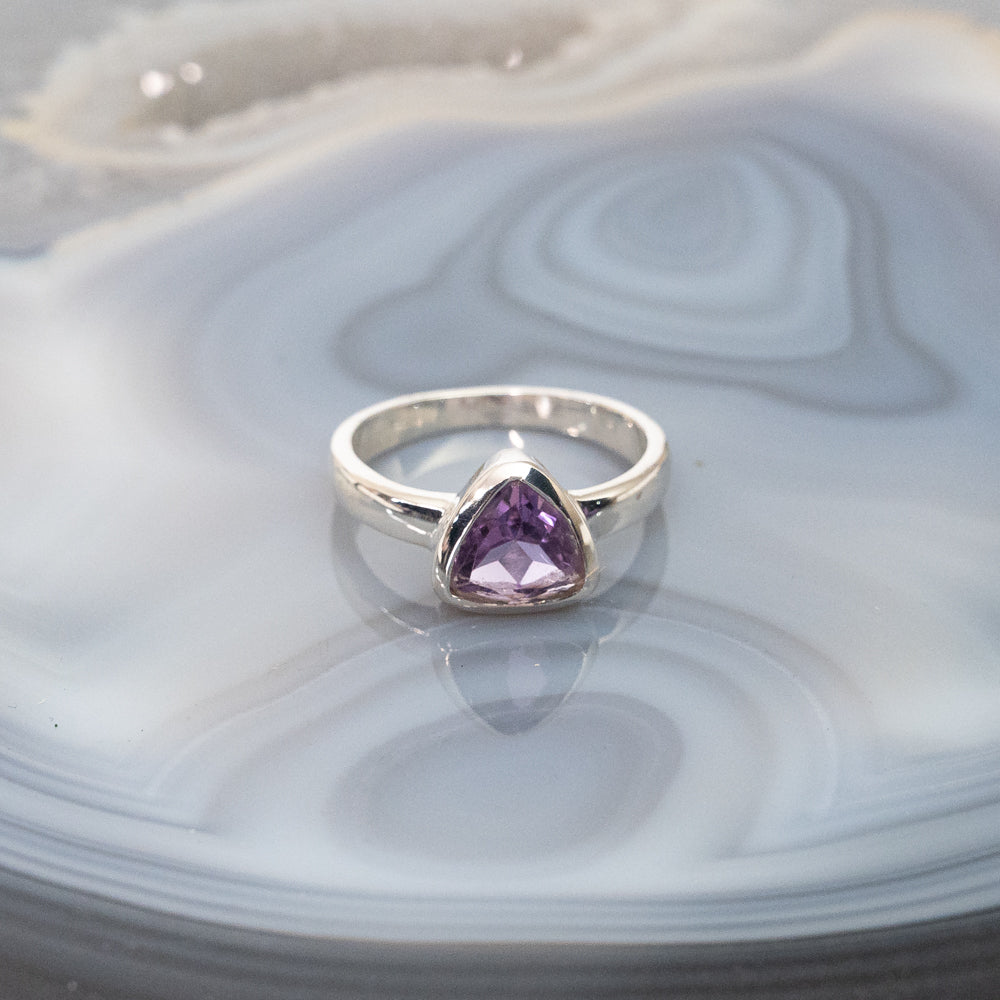 Amethyst Ring - Silver