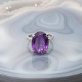 Amethyst Ring - Silver