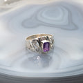 Amethyst Ring - Silver