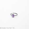 Amethyst Ring - Silver