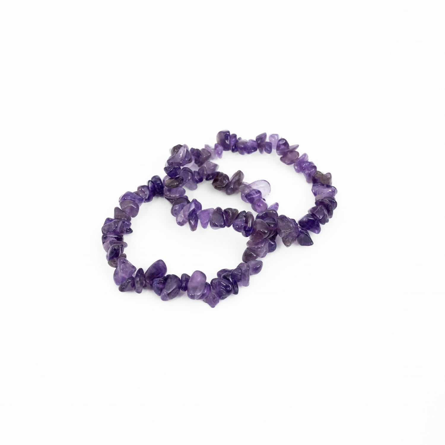 Amethyst Chip Bracelet