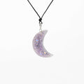 Aura Amethyst Druze Pendant