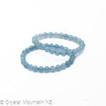 Aquamarine Bead Bracelet