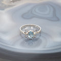 Aquamarine Ring - Silver
